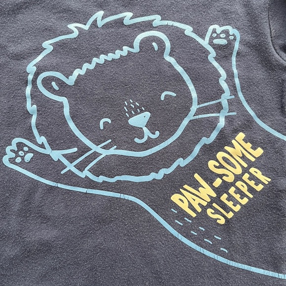 Bundle of 2 Carter’s Toddler Boy Lion Print Long Sleeve Pyjama Sets in 5T - Picture 3 of 4